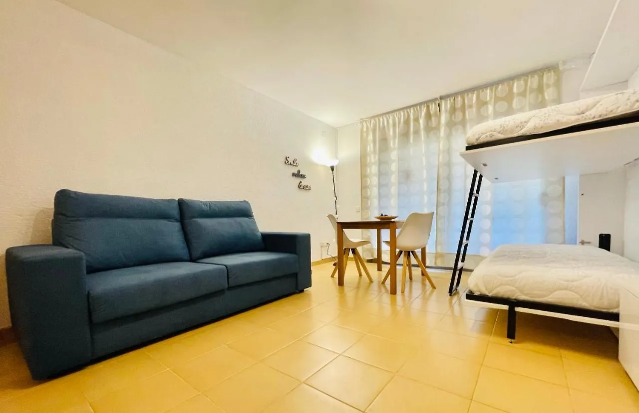 Lägenhet Estudio Familiar Con Piscina En Playa Levante Salou